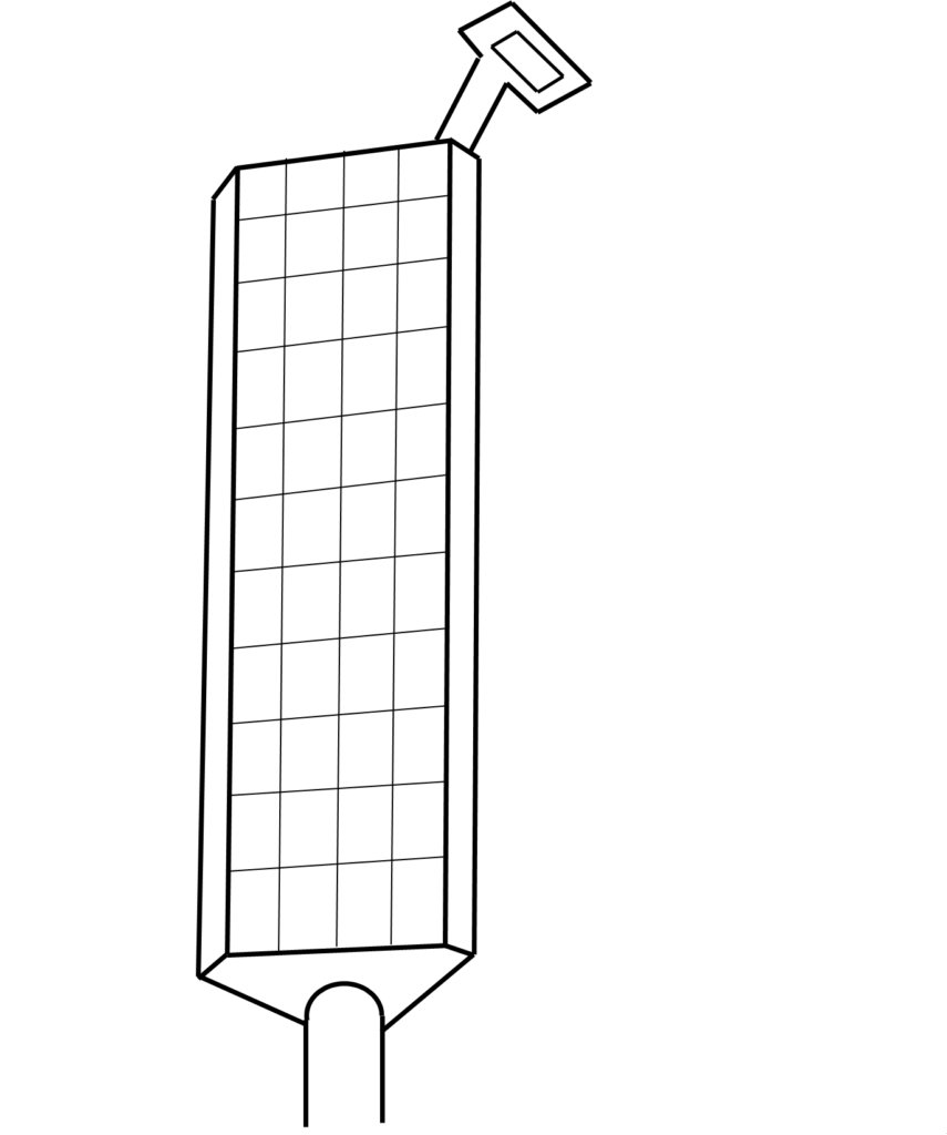 TRIANGLE Solarleuchte
