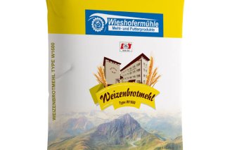 Mehlverpackung mit AMA Gütesiegel