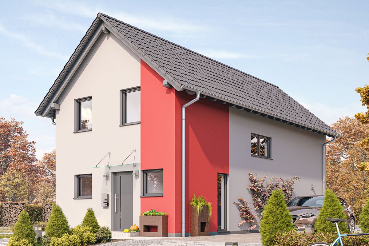 Hauskonzept R60-124, Eingang