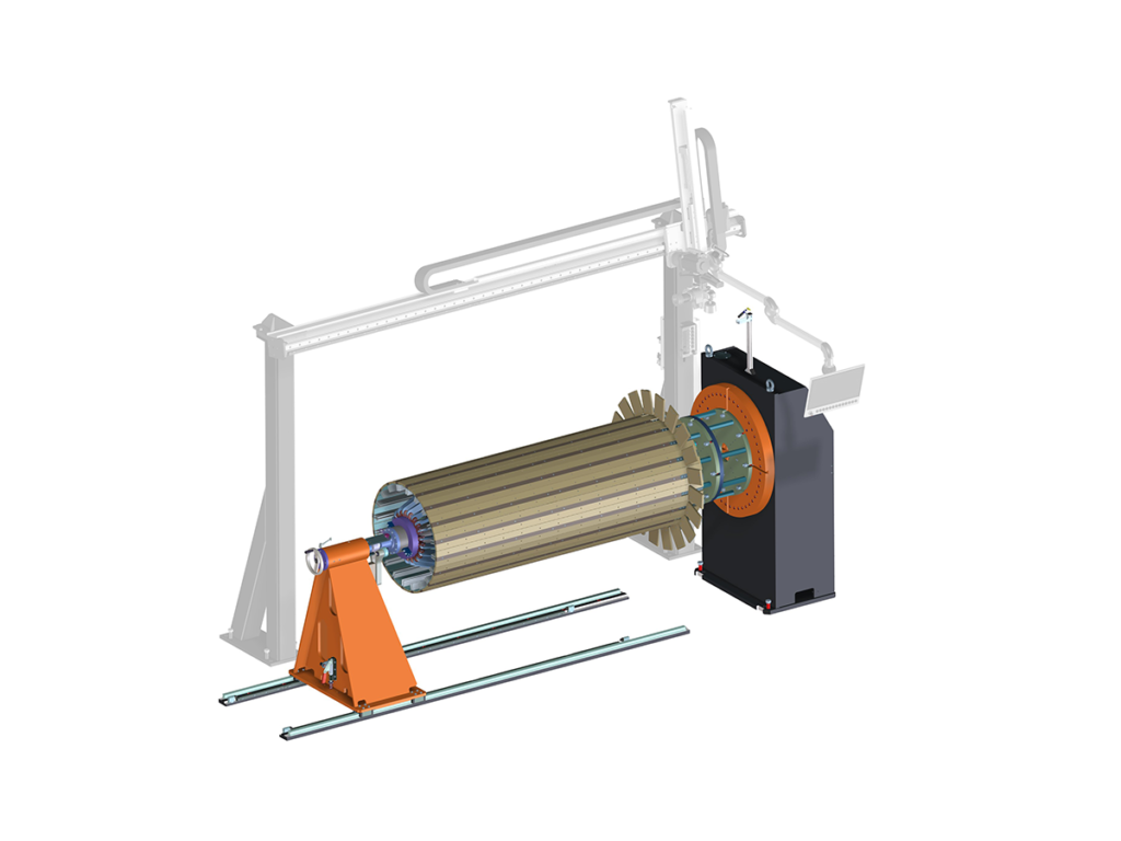 Bull – Halbautomatische Horizontalwickelmaschine