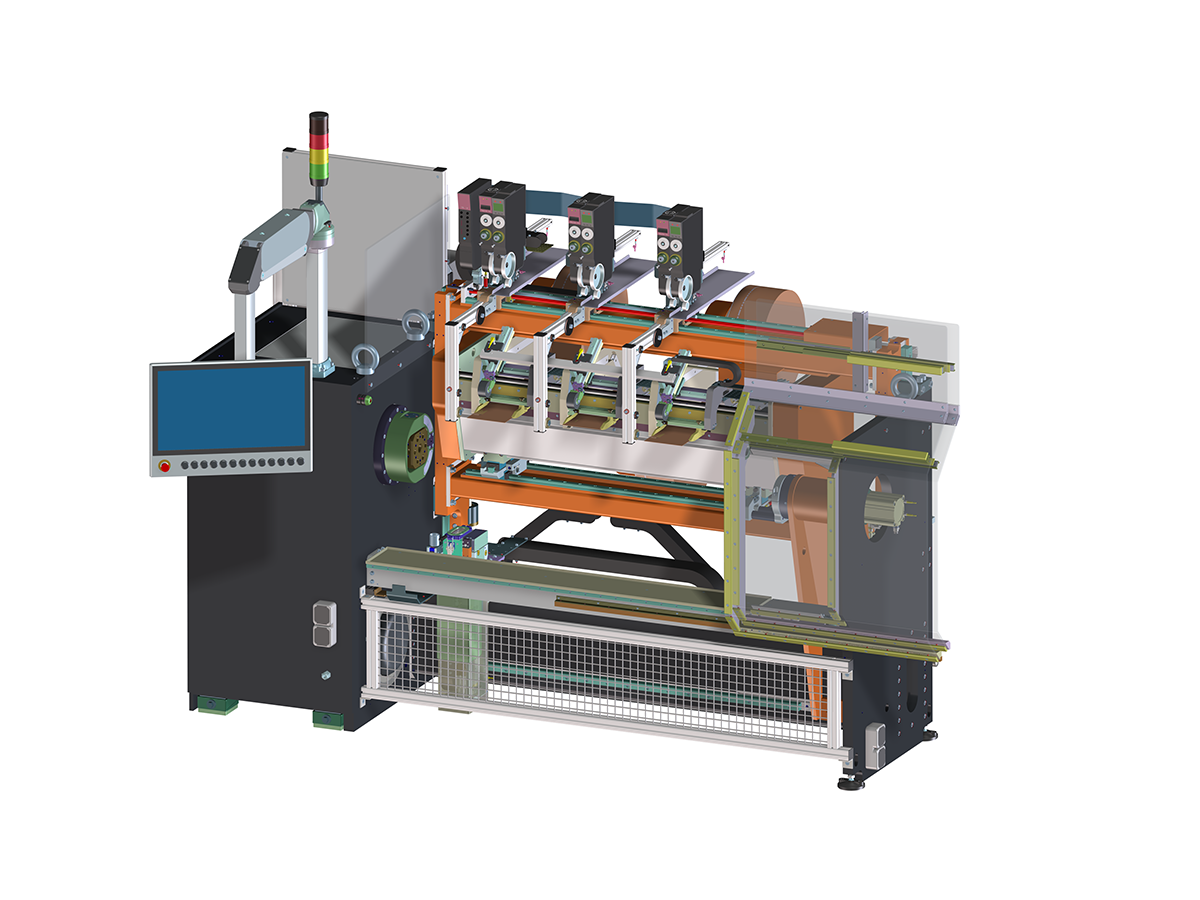 Hydra Strip – Wickelmaschine mit Streifenisolierung