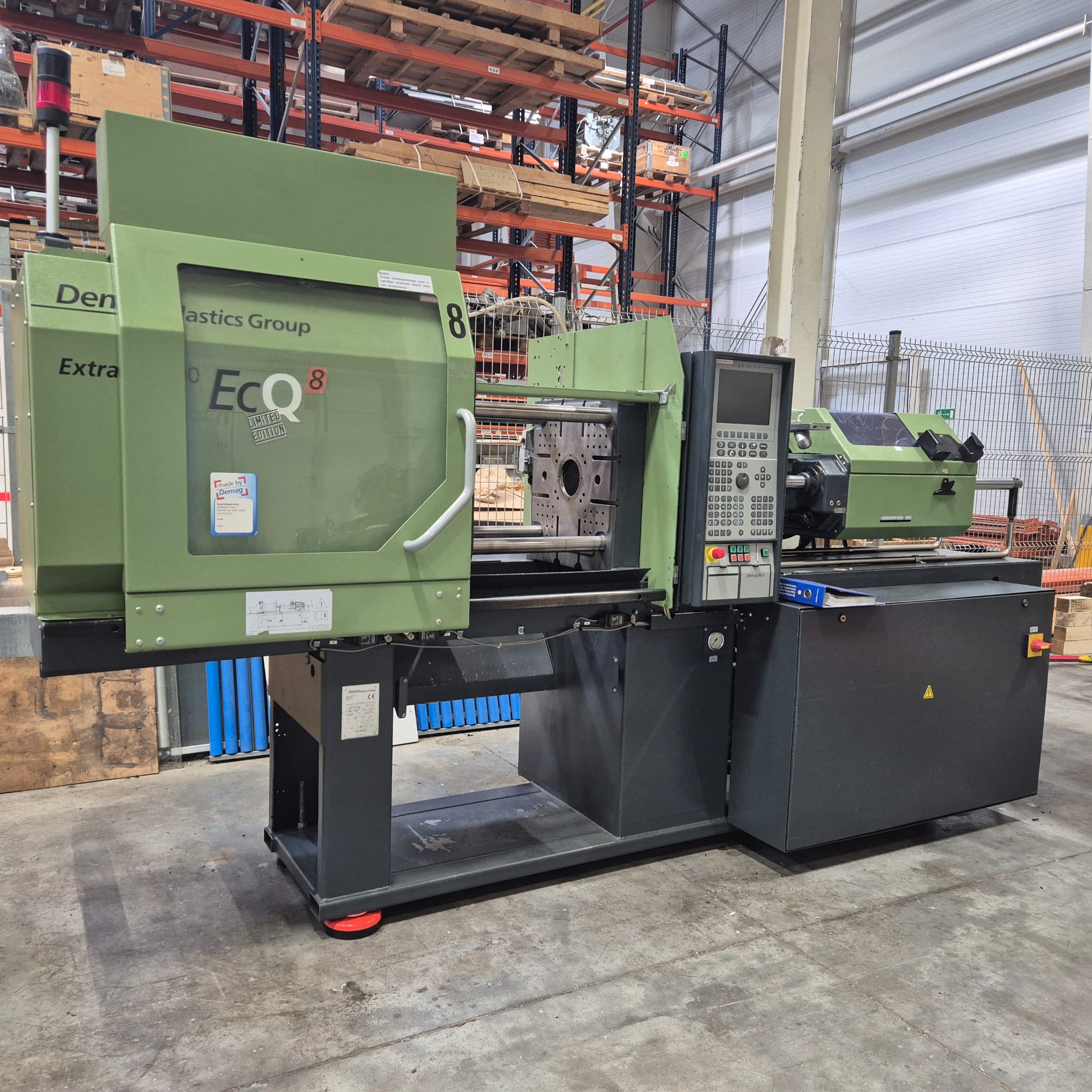 Demag Ergotech 50/355-200 – gebrauchte Spritzgießmaschine