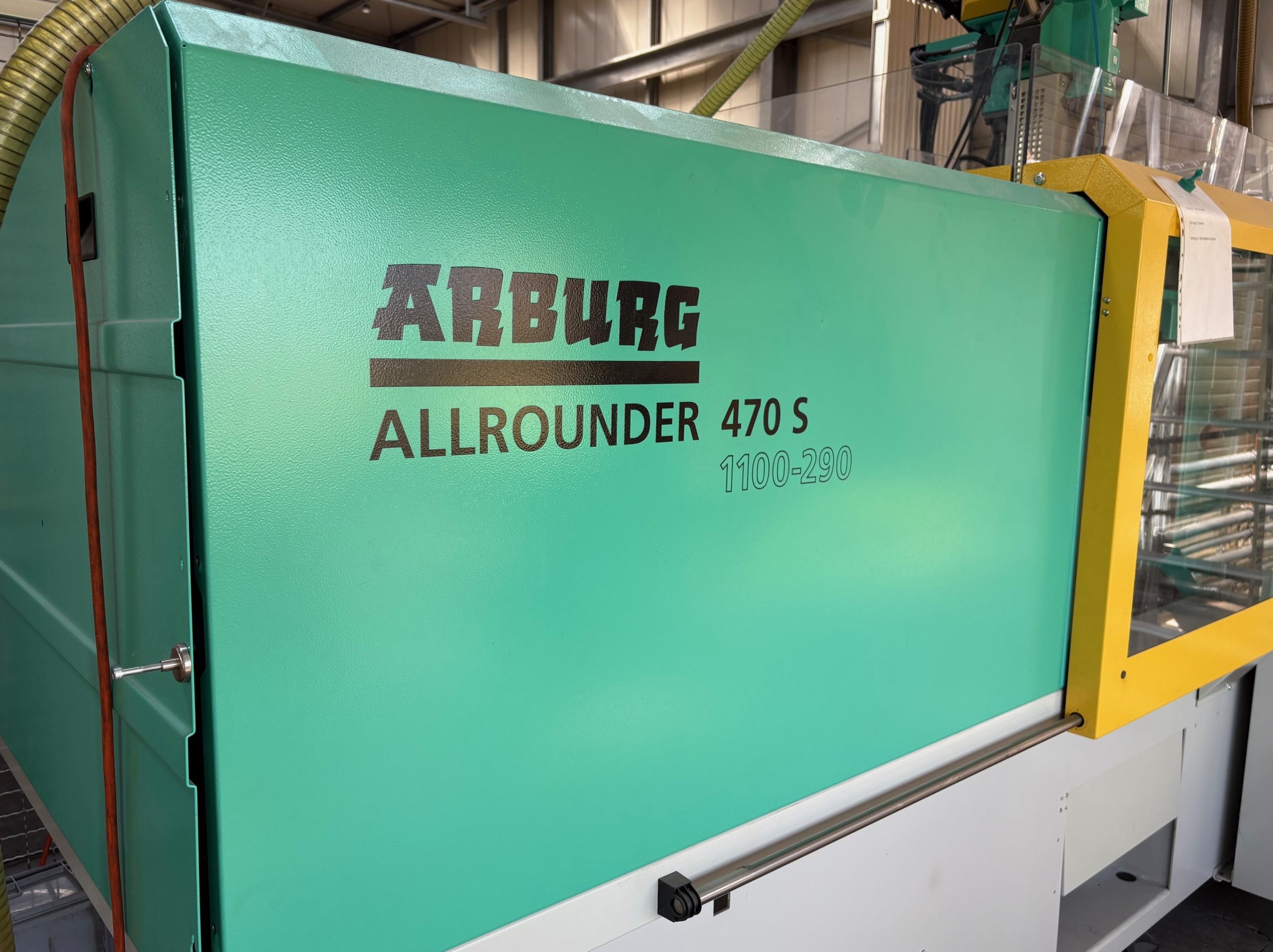 Arburg Allrounder 470 S 1100-290/100 2K mit KUKA KR6