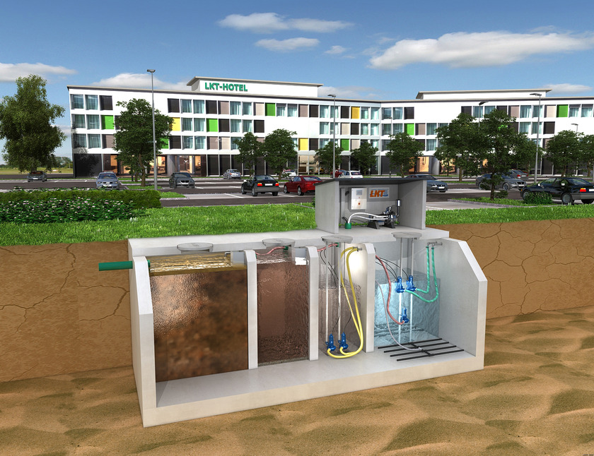 Sedimentationsanlage LKT-SEDI