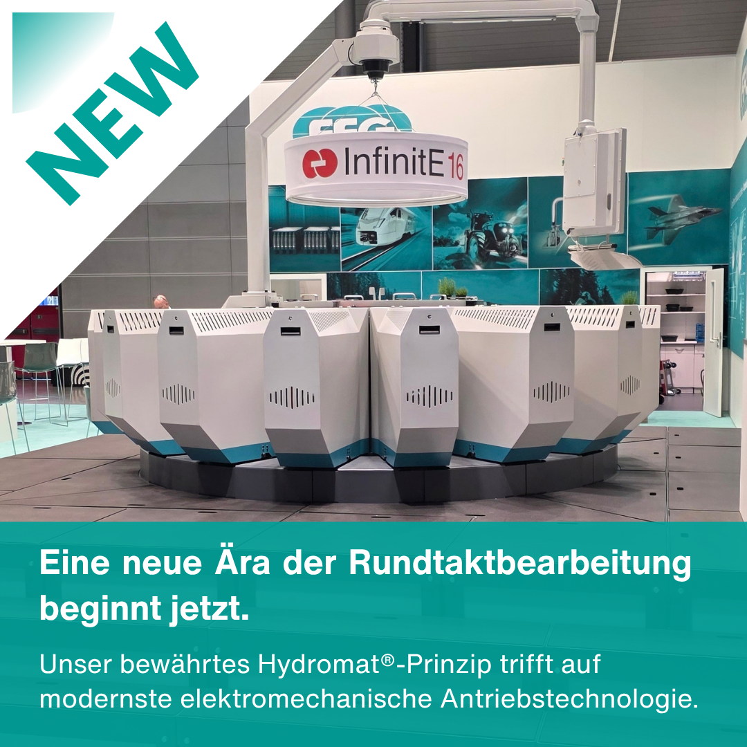Elektromechanische Rundtaktbearbeitung – InfinitE Premiere