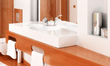 Bathroom Detail, Panorama