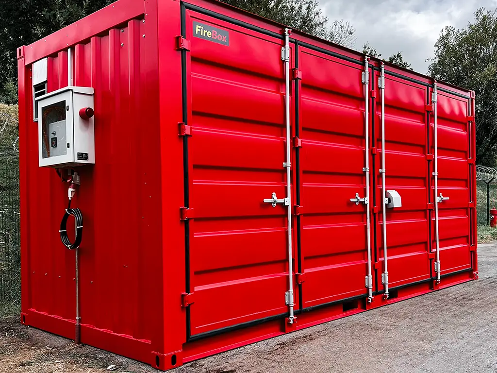 Lagercontainer für Lithiumbatterien