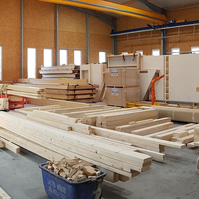 Holzbau-Projekt