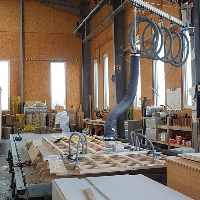 Holzbau-Projekt
