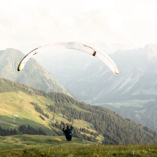Paragleiten-Startplatz