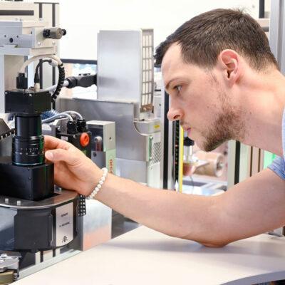 Kamera-System für Druckbildkontrolle