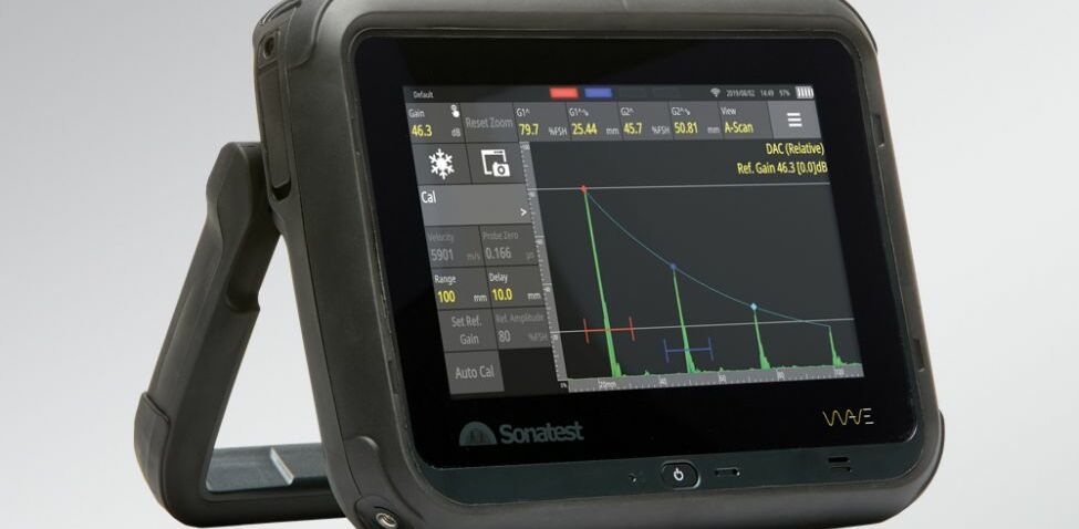 WAVE Ultraschallprüfung in der Anwendung