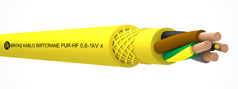 Kran-Kabel (PUR-HF 0,6/1 kV)