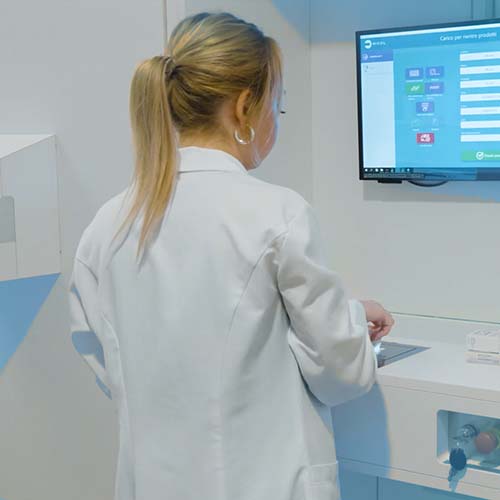 Semiautomatisches Ladestationssystem