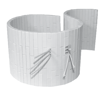Flexible Keramik-Heizmatte