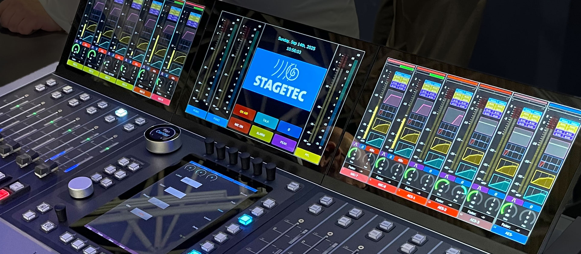 Audio- und Videotechnik für STAGETEC