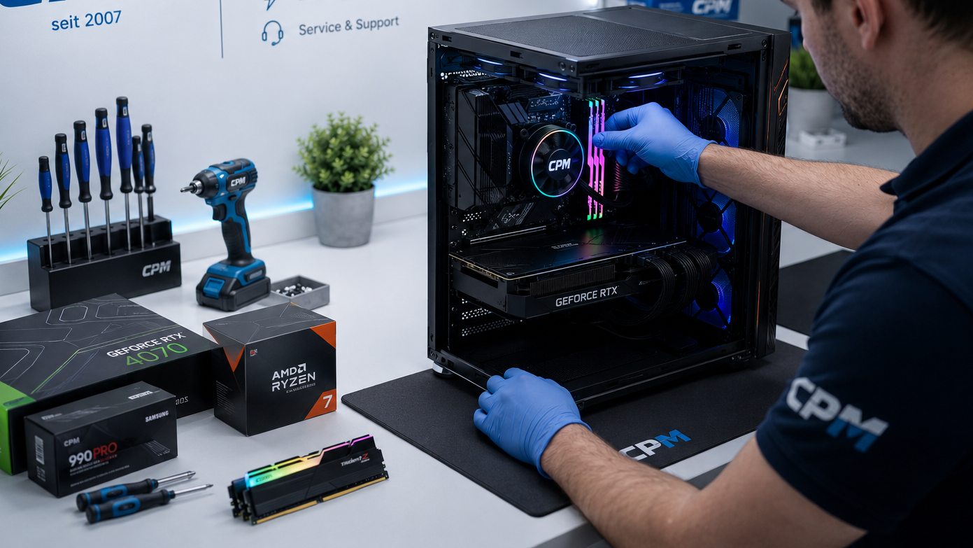 Gaming-PC-Zusammenbau