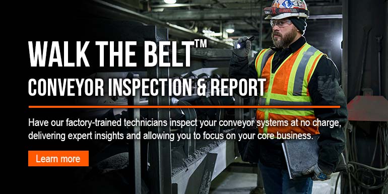 Walk The Belt™ Service vor Ort