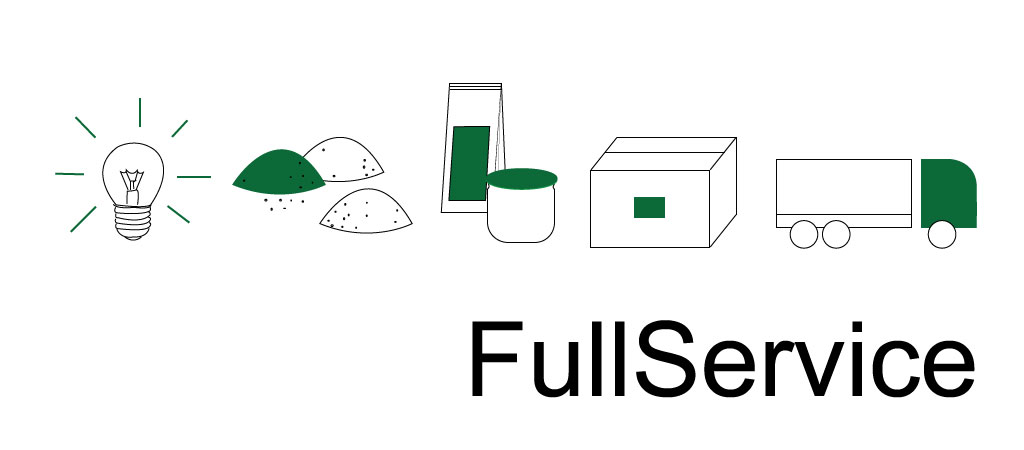 Full Service bis zum handelsfertigen Produkt