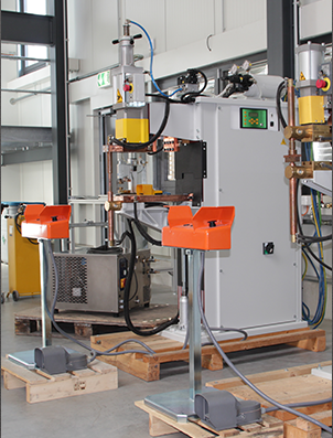Widerstandsschweißmaschinen und Kühltechnik