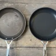 Pfanne, neu beschichtet