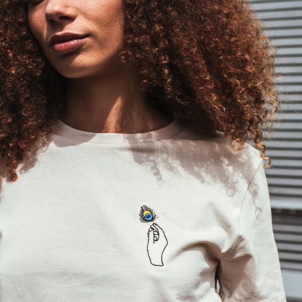 T-Shirt La Légère, bestickt