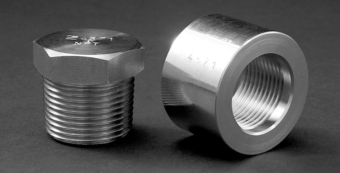 NPT-Muffen nach ANSI / ASME 1.20.1