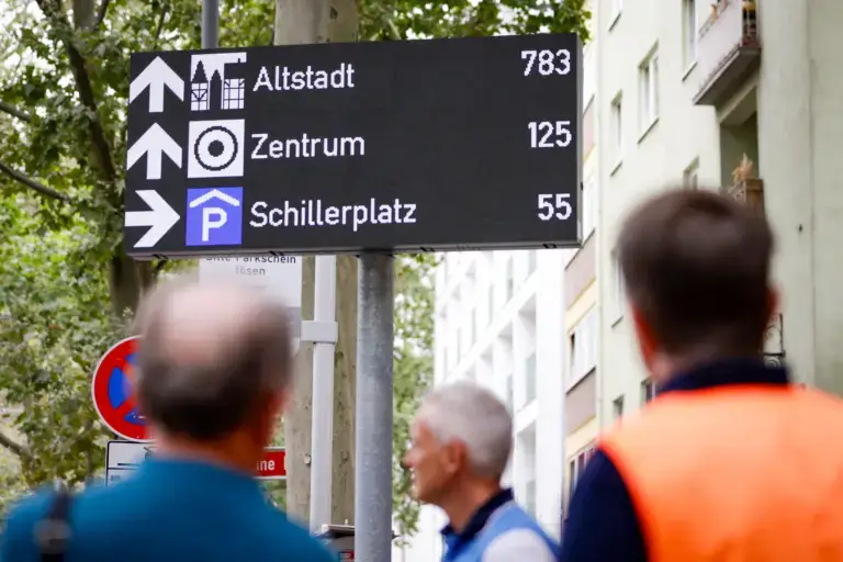 LED-Restplatzanzeige für Parkleitsystem