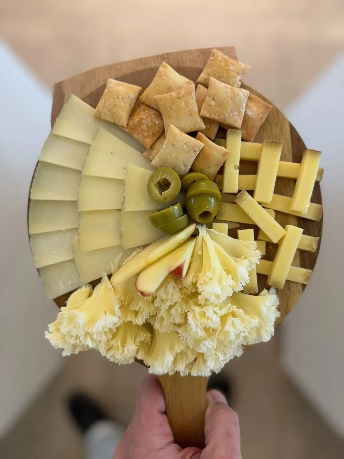 Platte mit spanischem Käse und Charcuterie (Catering)