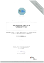 DIN EN ISO 3834-2 Zertifikat