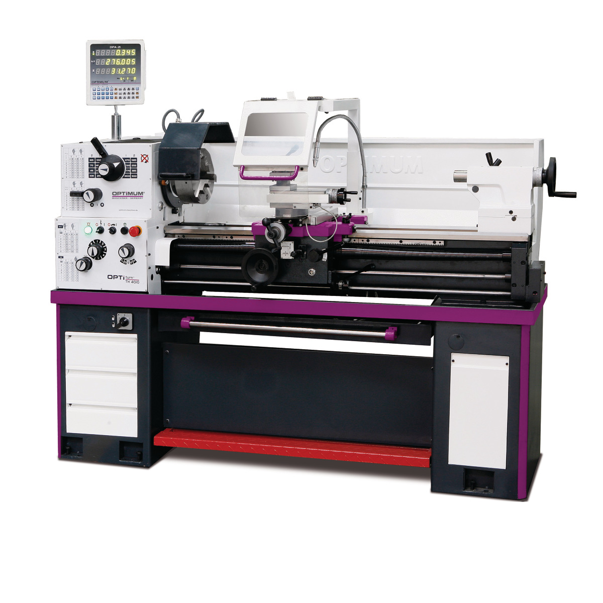 Optimum OPTIturn TH 4010D – Mechanikerdrehmaschine