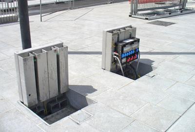 Underfloor distribution system Piazza 700