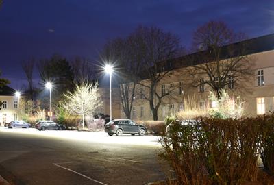 Area floodlight HBL Street in outdoor lighting