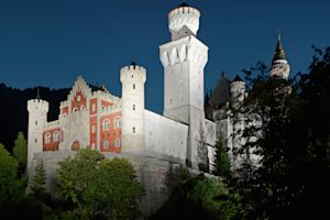 Leuchten im Einsatz am Schloss Neuschwanstein