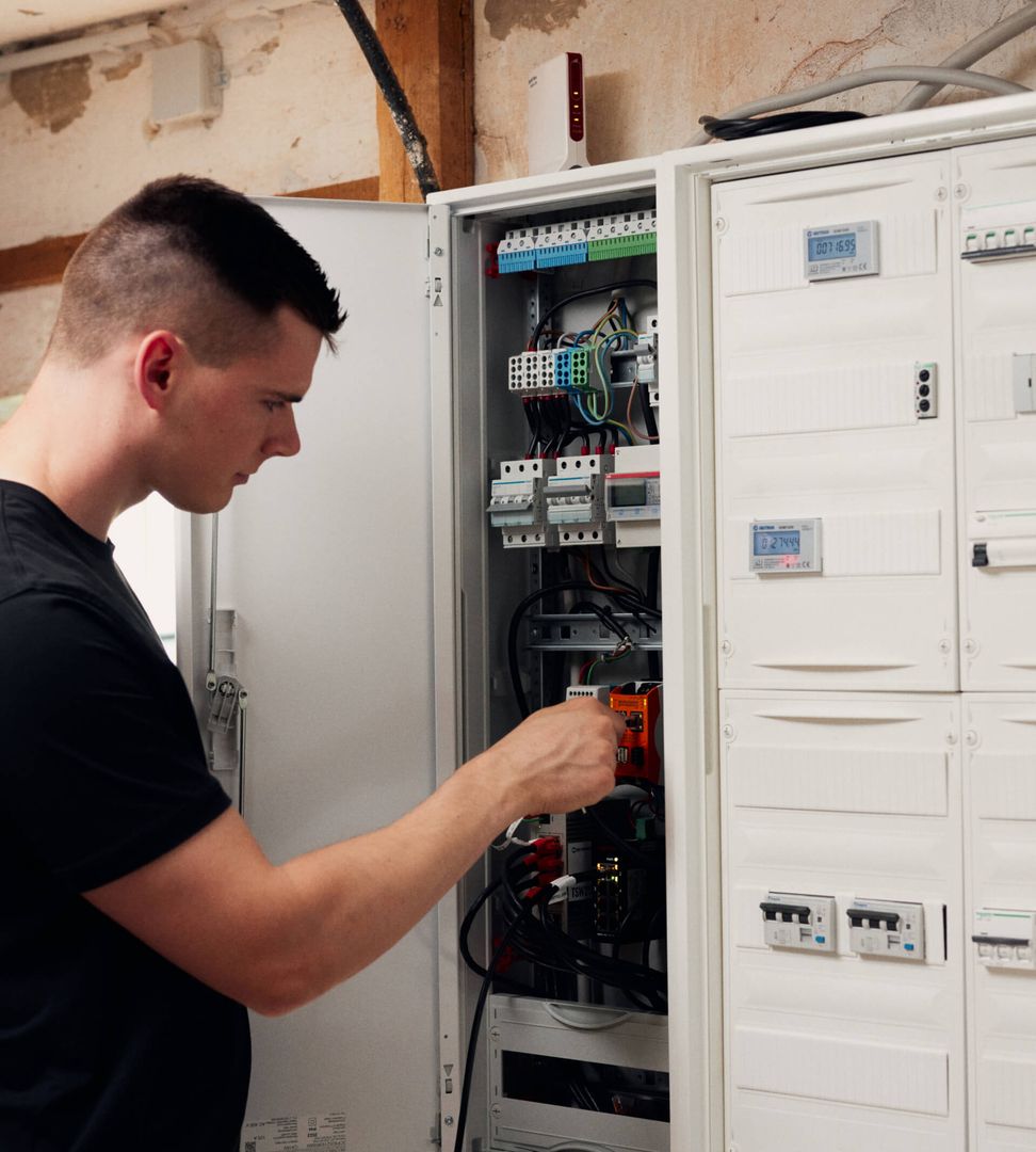 Elektroinstallation Schaltschrank