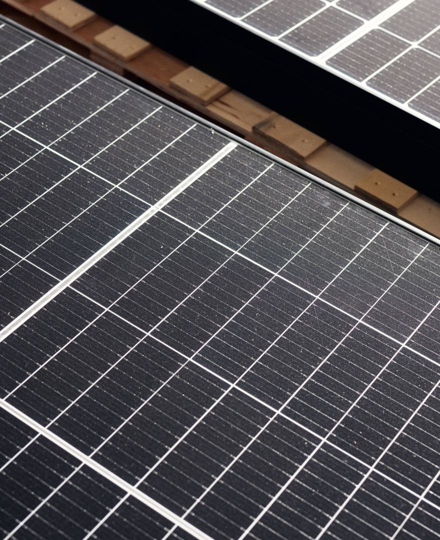 Gewerbe-PV-Anlage auf Dach