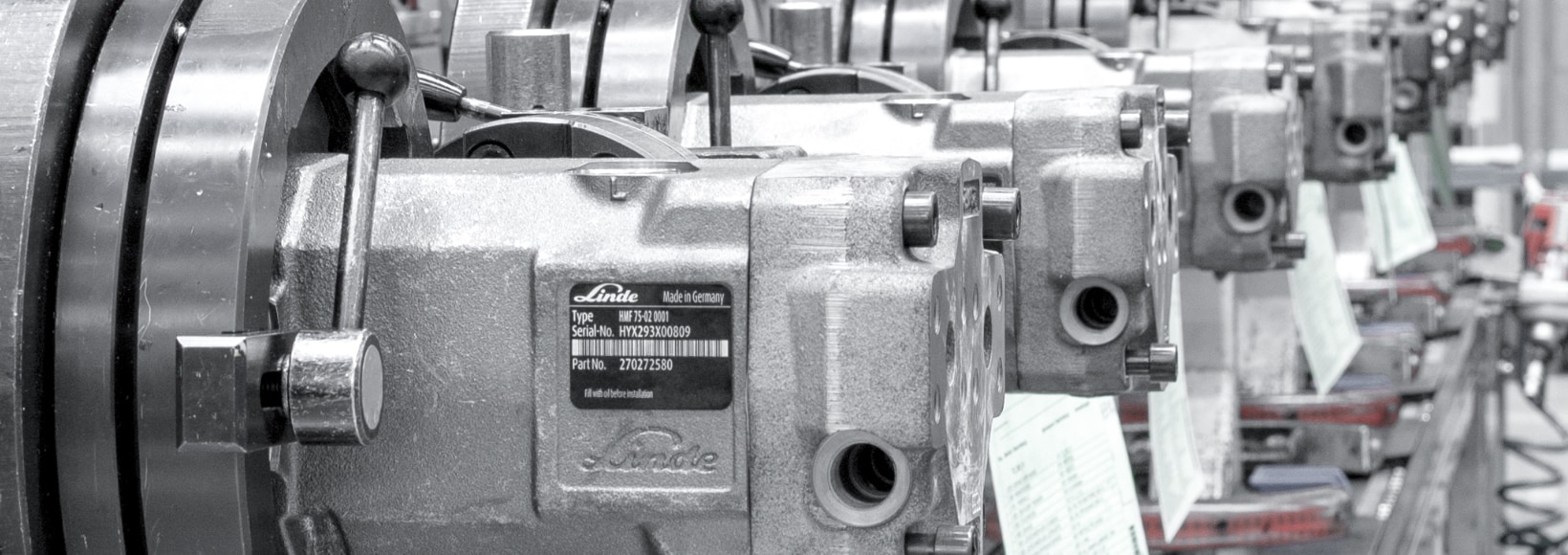 Produktportfolio Hydraulik und Elektronik