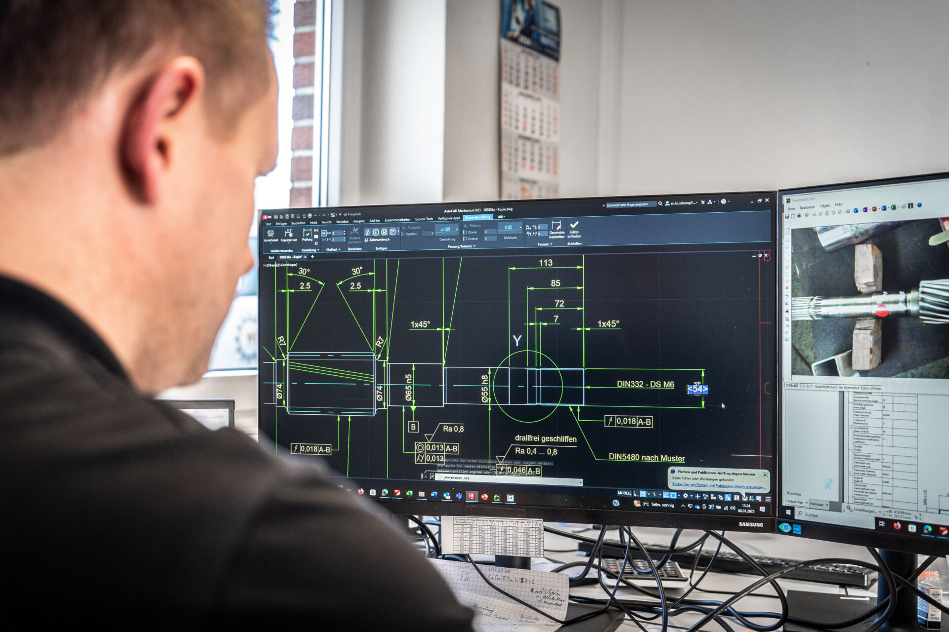 Technische Ausrichtung und Vermessung