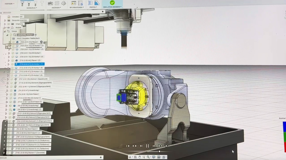 CAD/CAM-Projekte mit Autodesk Fusion 360