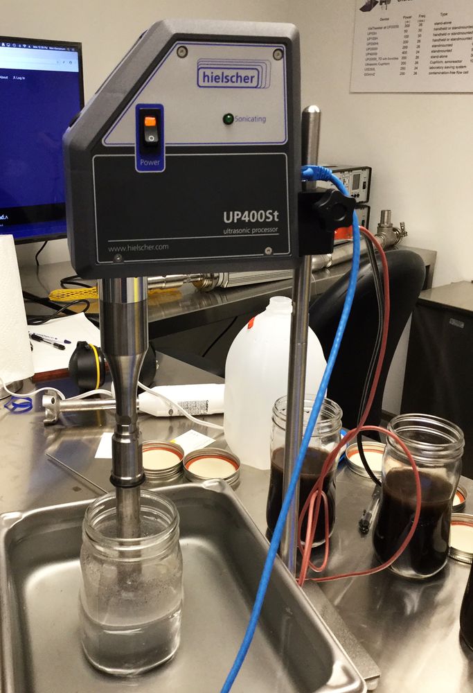 UP400St zur Nano-Partikel-Dispergierung