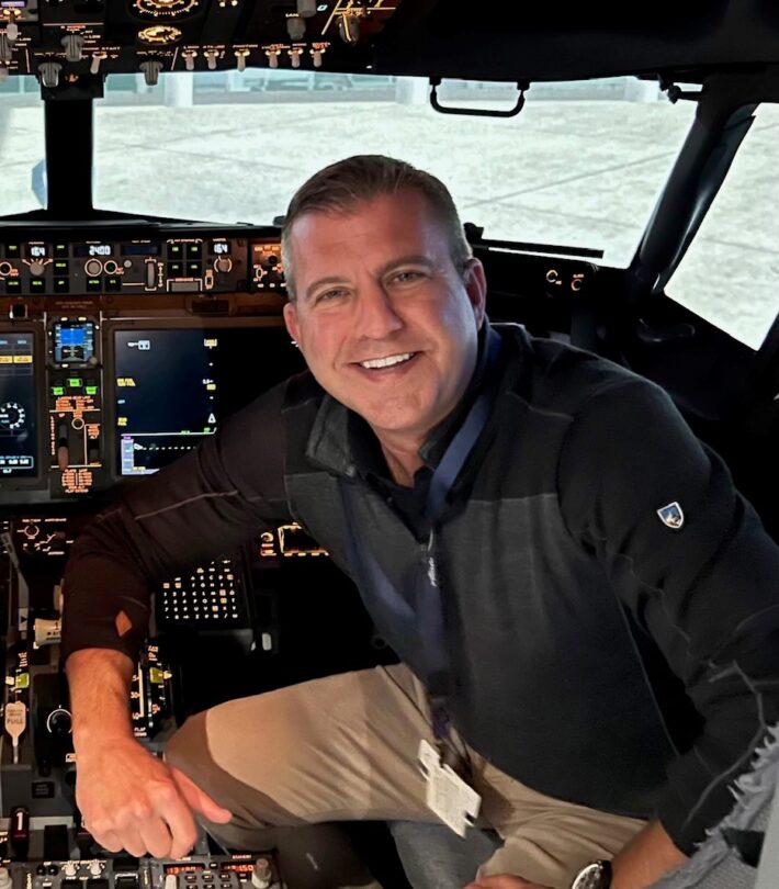 Pilotentraining im VR-Simulator