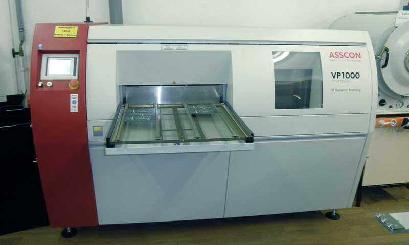 Dampfphasenlötanlage Asccon VP-1000