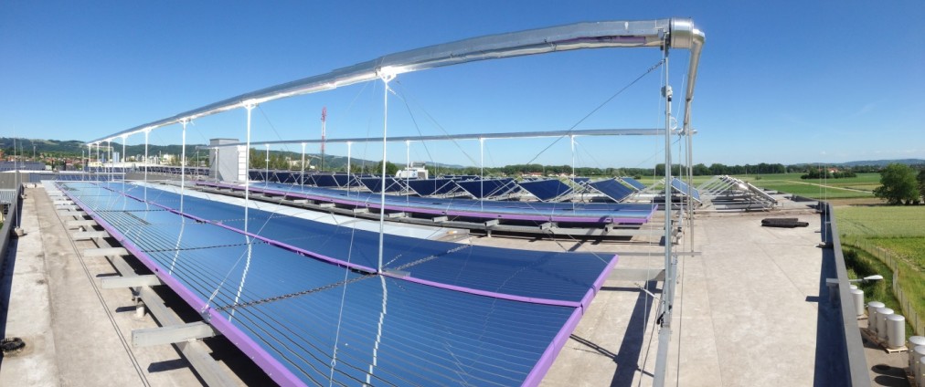 Solardampferzeugung mit Ecotherm