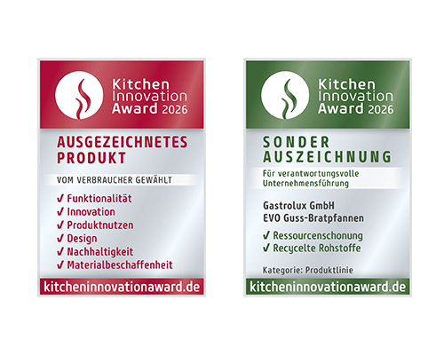 Auszeichnungen (u. a. Kitchen Innovation Award 2026)