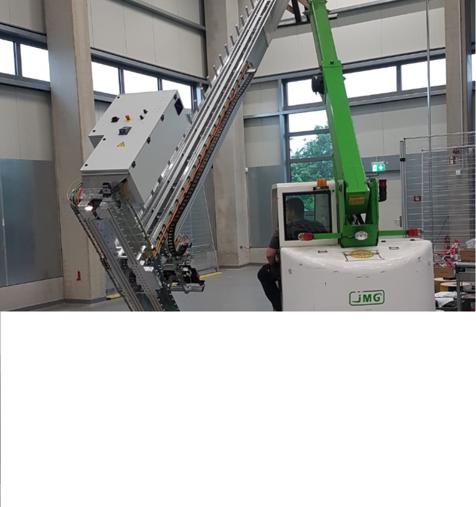 Montage vor Ort