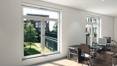 Fenster mit integrierter Lüftung