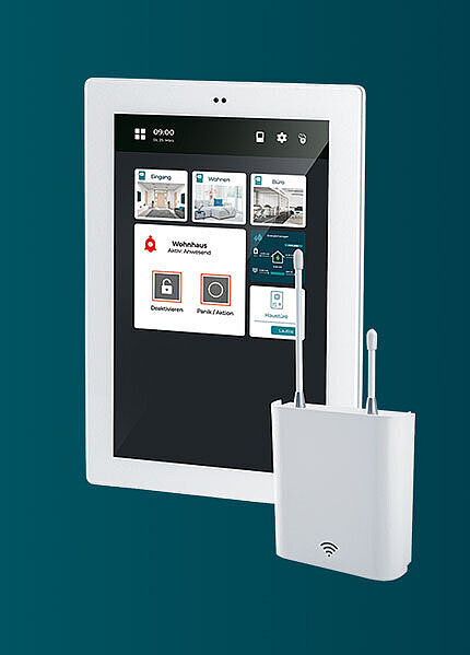 Displaycontroller TC 10 und Funk-Gateway FGW230