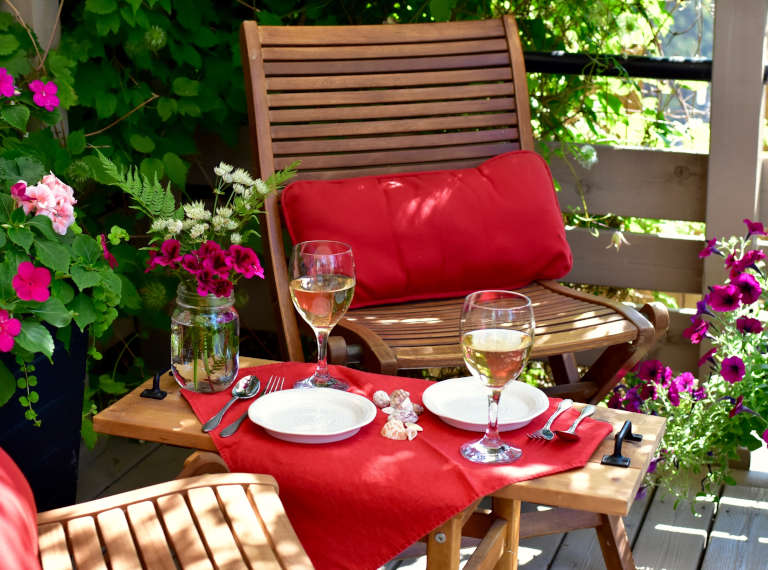 Sommer-Tisch