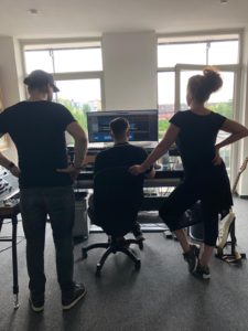 Tonstudio-Produktion