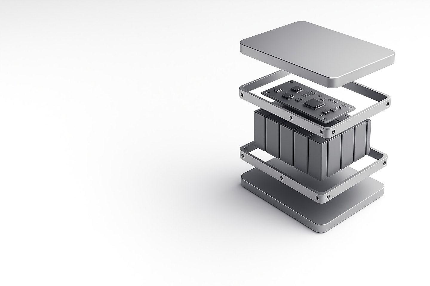 Modulares Batteriesystem (Exploded View)